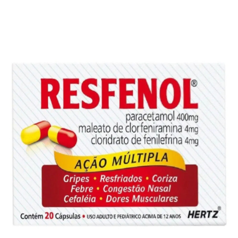 Resfenol 20 capsulas