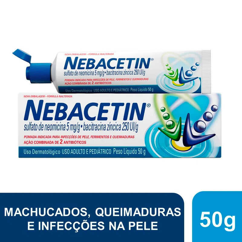 Nebacetin Pomada 50g