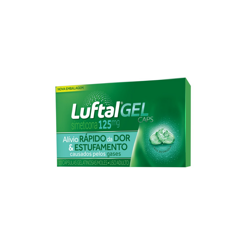 Luftal Gel x 10 Capsulas