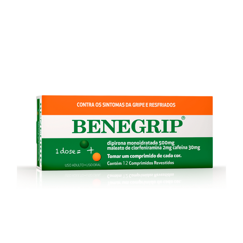 Benegrip 500 Mg + 30Mg + 2Mg   17G