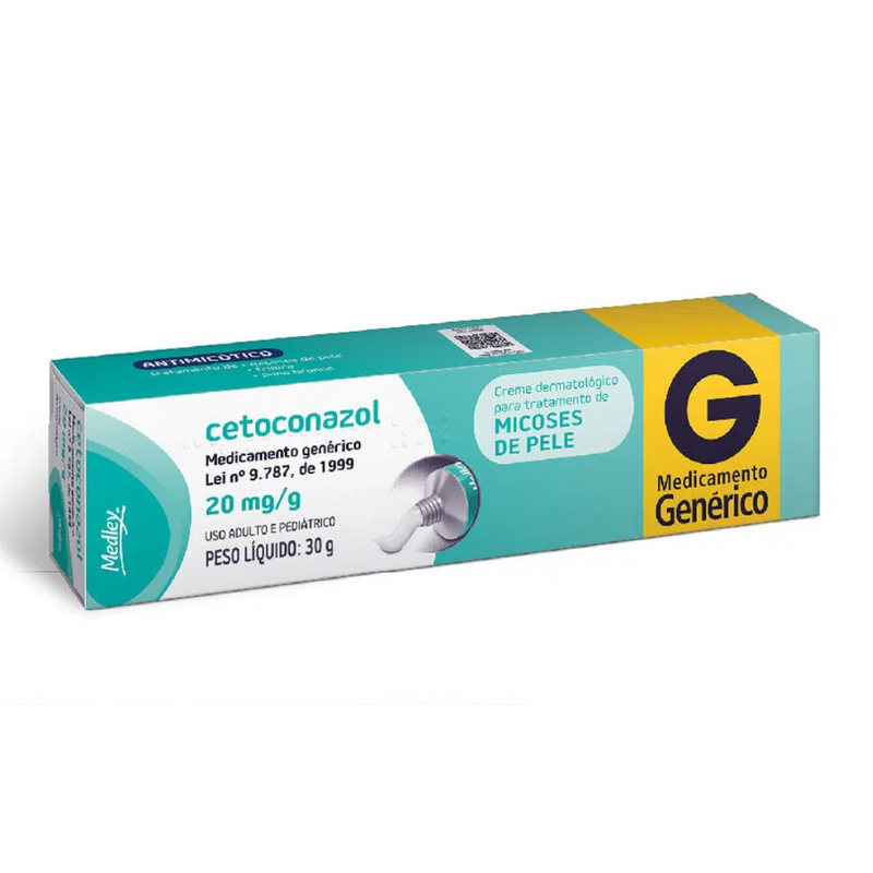 Cetoconazol 20Mg/G Creme Dermatológico Medley 30g