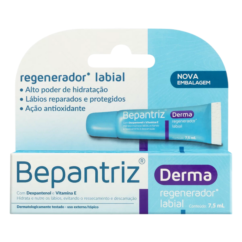 Regenerador Labial Bepantriz Derma Creme