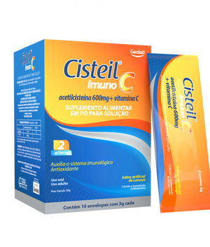 Cisteil Imuno C 10 envelopes com 3g cada