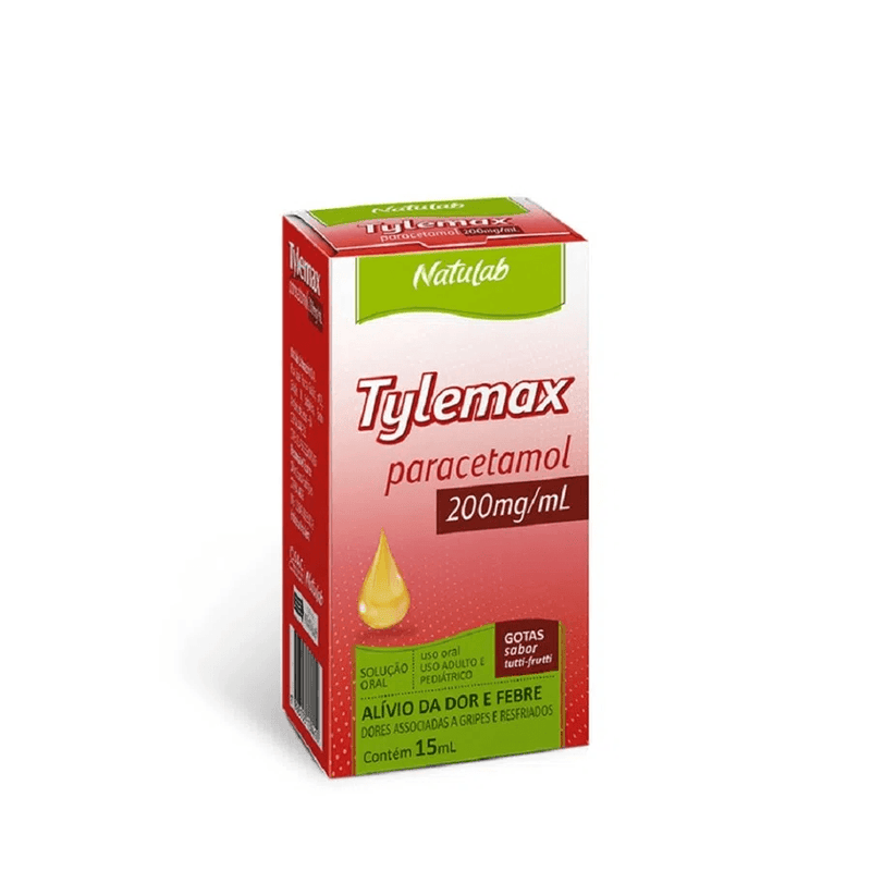 Antitérmico Analgésico Tylemax 200mg/ml Natulab 15ml