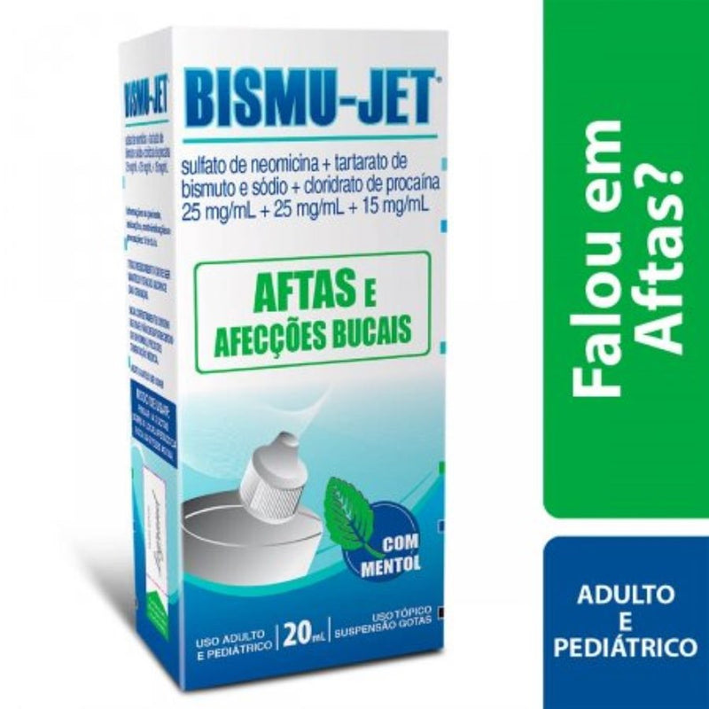 BISMU-JET SOLUÇÃO 20ML