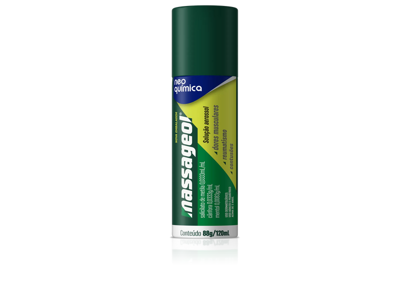 Massageol Spray com 120ml