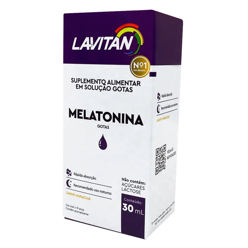 LAVITAN MELATONINA EM GOTAS 30 ML