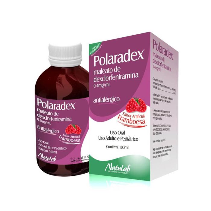 Polaradex 0,4mg/mL Natulab 1 Frasco com 100mL + Copo Medidor