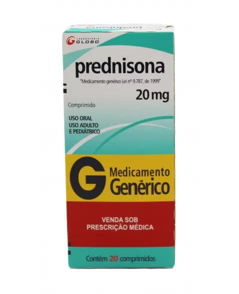 Prednisona Caixa c/20 comprimidos