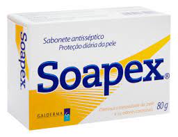 Soapex Sabonete Em Barra 80G