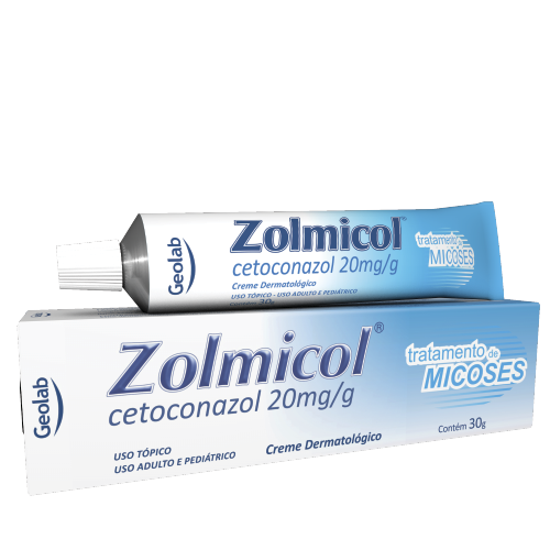 Zolmicol Antifúngico - Cetoconazol - *Duas Unidades*